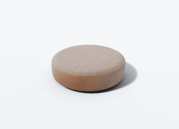 Rond zitkussen voor fauteuil