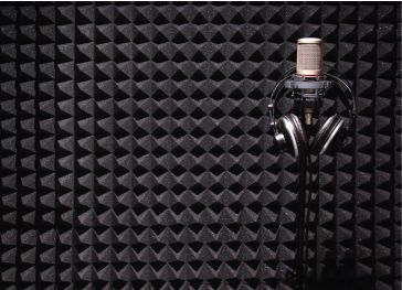 Geluidsisolatie van studio's