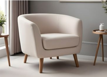 Halfrond zitkussen voor stoel