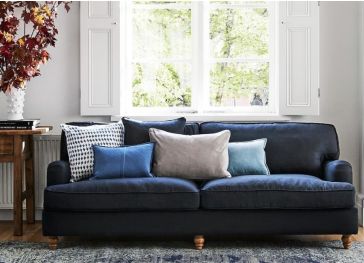 Rugkussen met Rechte Rand