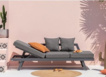 Hoes voor drie-delige ligstoel