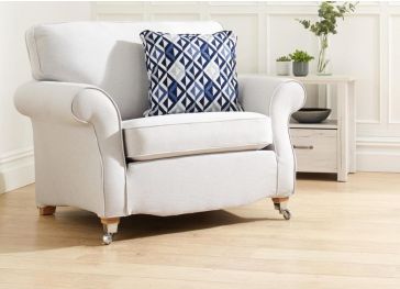 Rugkussen voor fauteuil met dubbele bevestiging