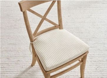 Trapeziumkussen voor stoel met 2 uitsparingen