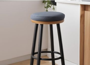 Rond kussen voor kruk