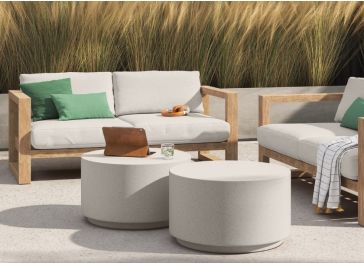 Buiten kussen voor vierkant zitvlak