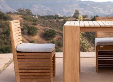 Buitenkussen voor vierkante stoel