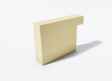 Schuim verticale zijuitsnede rechts