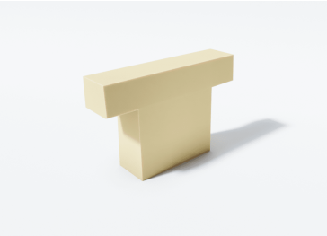 Schuim dubbele verticale zijuitsnede