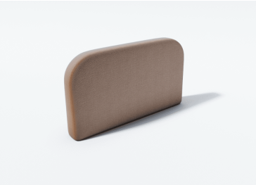 Rechte halfcirkel bankrugleuninghoes