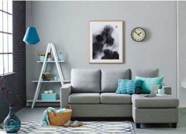 Hoekhoes voor vierkante rugleuning van bank