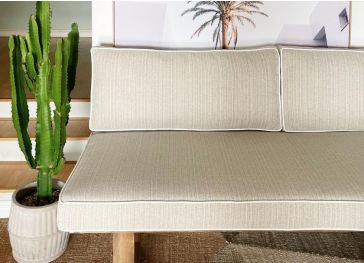 Rechthoekige bankrugleuninghoes