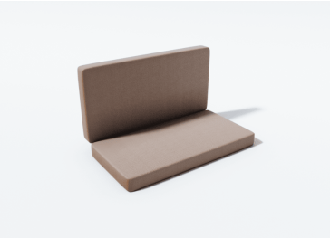 Rechthoekig opklapbaar bankkussen