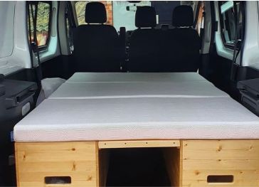 Opvouwbare matras onderste rechterhoek