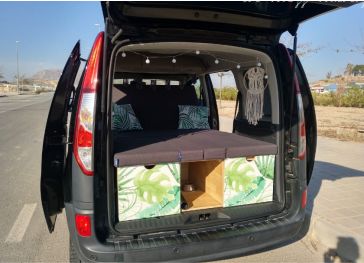 Opvouwbare matras bovenste rechter- en linkerhoek