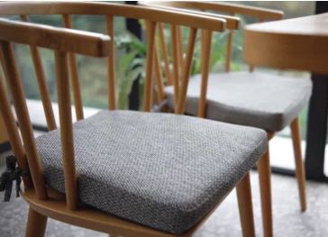 Omgekeerd trapeziumvormig stoelkussen