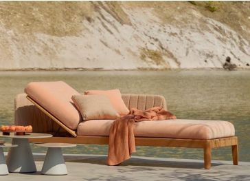 Hoes voor tweedelige ligstoel