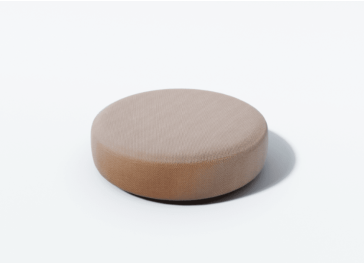 Rond vloerkussen voor buiten