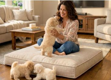 Vierkante vloerkussens