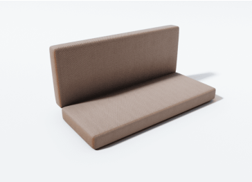 Opvouwbaar buitenkussen voor schommel