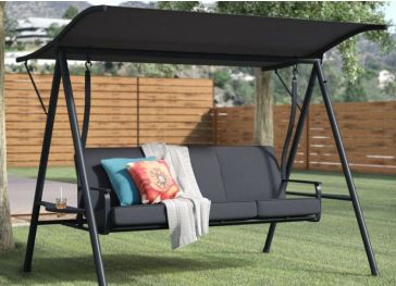 Buitenkussen voor de rugleuning van een schommel