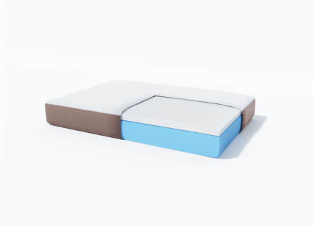 Kiby® Matras voor campingbed (Oeko-Tex® & CERTIPUR™ gecertificeerd) met aloë vera, opvouwbaar, hoogte 7 cm Kiby® Matras voor campingbed (Oeko-Tex® & CERTIPUR™ gecertificeerd) met aloë vera, opvouwbaar, hoogte 7 cm