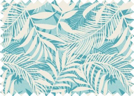 Bedrukt Canvas Cambur Turkoois