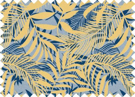 Bedrukt Canvas Cambur Geel