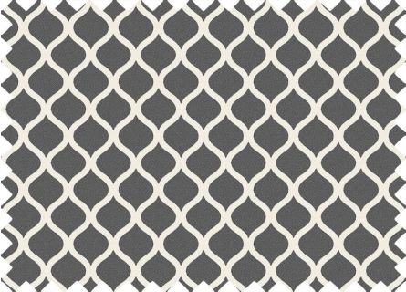 Bedrukt Canvas Lemons Zwart