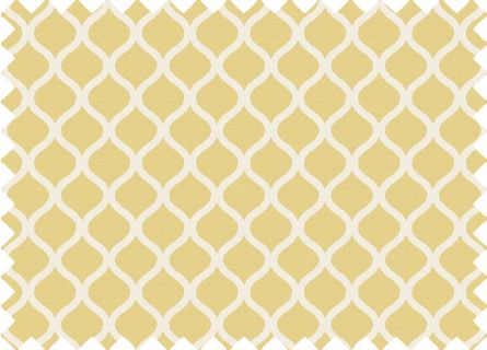 Bedrukt Canvas Lemons Geel