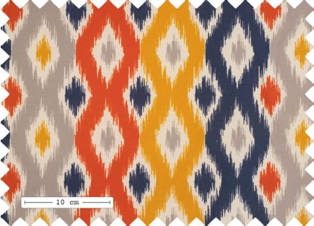 Leichte Planen Print Balearen veelkleurig