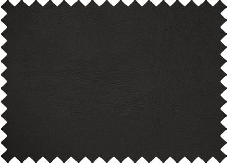 Kunstleer Nautisch Effen zwart