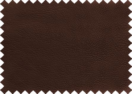 Kunstleer Nautisch Effen Donkerbruin