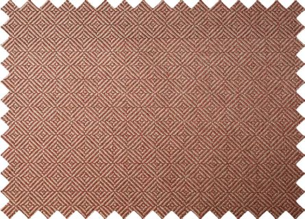 Meubelstofcoördinaties met ruitpatroon in granaat