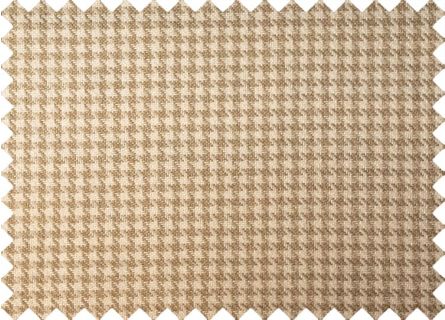 Meubelstofcoördinaties in hanenpoot patroon in Beige